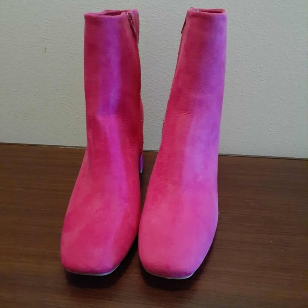 SUGAR Fuchsia Element Square Toe Boots - image 4